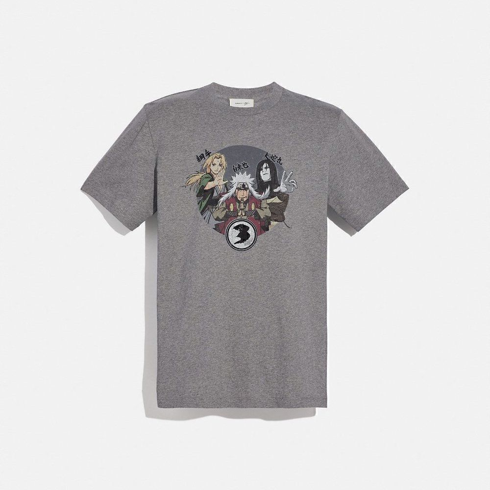 NWT Coach 87871 Naruto Collaboration Michael B. Jordan T Shirt Senin S